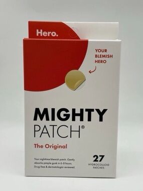 Hero Mighty Patch The Original Acne Blemish Patches – White & Red Packaging
